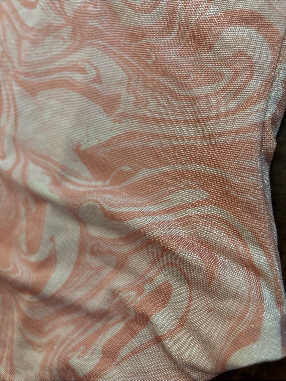 L*Space New Shimmer Print Swimsuit 4 Phoebe All Swirled Up - Picture 8 of 13